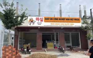 Làm biển hiệu quảng cáo tại KCN Trảng Bom